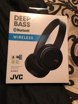 Brand new JVC deep bass wireless Bluetooth headphone