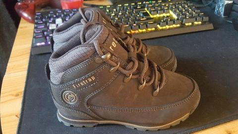Firetrap Rhino Childrens Boots - Brown - size 11 - Brand new