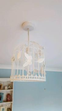 Birdcage/butterfly ceiling light lampshades