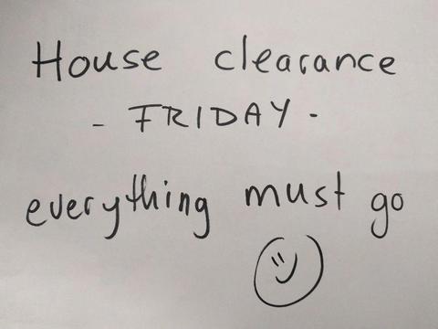 Clearance sale Friday 26th - lots of nice small items