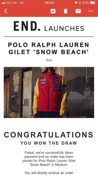 Snow Beach Ralph Lauren Gillet - Limited Edition!!!