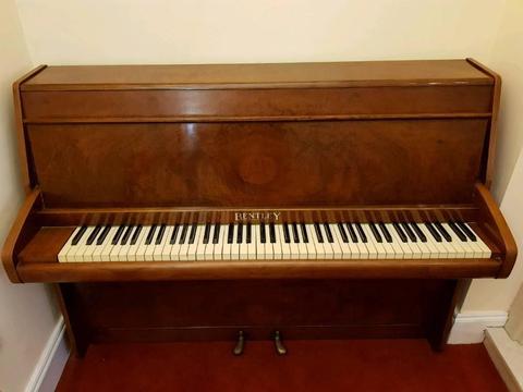 Piano - Bentley. Free piano stool included (collect in person)