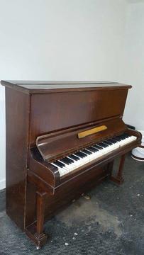 Very old, out of tune piano