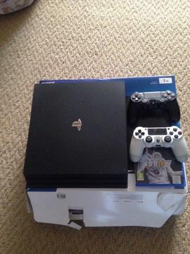 PS4 Pro Console + FIFA 18