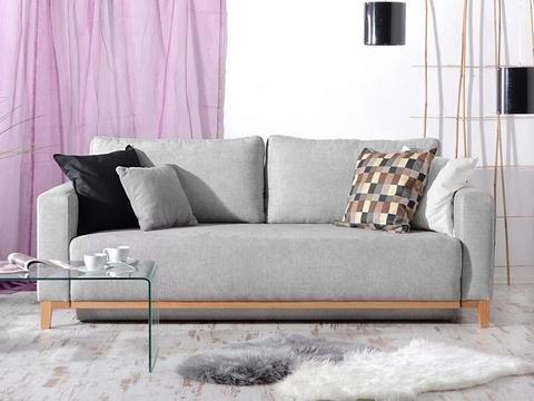 SPECIAL OFFER! grey Sofa Bed stockholm storage container new FAST DELIVERY