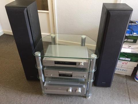 Sony Stereo HiFi separates and speakers