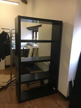IKEA Black tall shelving units in black (2 available)