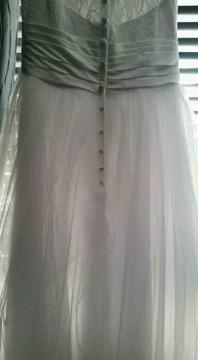 Gorgeous white wedding dress size 18 worn once been dry cleaned £80 ono plus postage xx