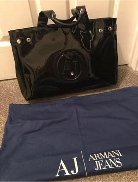 Black Armani Jeans Bag
