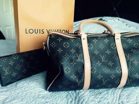 Louis Vuitton bag and purse