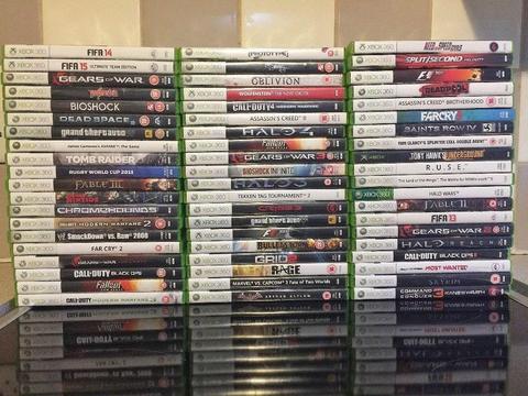 Xbox 360 Games Bundle 60 Games