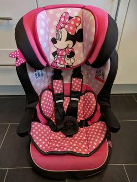 Imax Minnie mouse group 1-2-3 car seat