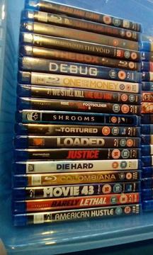 50 assorted blu-ray movies lot B
