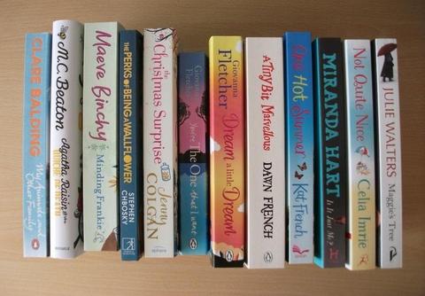 Lot of 12 Books including Giovanna Fletcher, Jenny Colgan, Dawn French and Miranda Hart novel humour