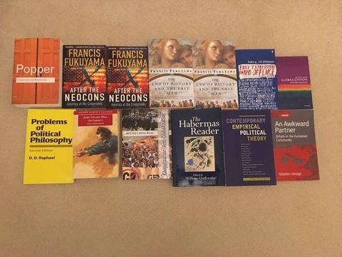 Politics university books for sale