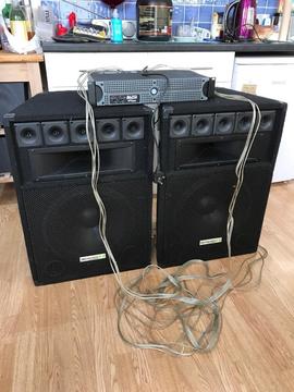 15 inch PA system