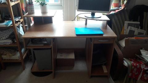 Computer Desk with loads of compartments