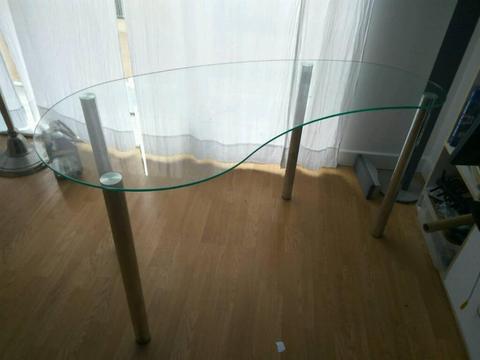 Glass Desk Table