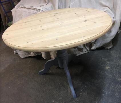 Refurbished Solid Pine Dining Table