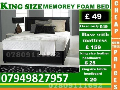 Brand New KING SIZE Frame Double AND Single Frame With Also Bed Order Now
