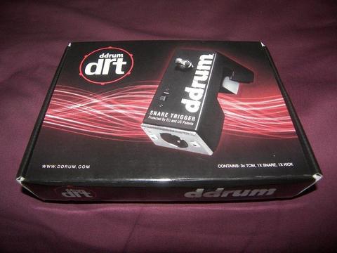 DDrum DRT Acoustic Trigger Set PRO Triggers for Toms , Snare and Bass Drum / Black