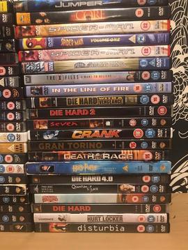 DVDS all good working order £1 each