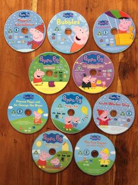 Peppa Pig DVDs