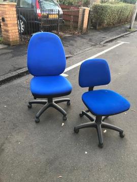 Two office chairs free