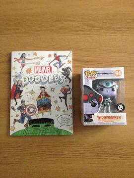 Gaming toy plus marvel book