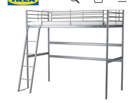 Ikea high sleeper including mattress