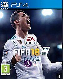 New unopened game - FIFA 2018 for PS4