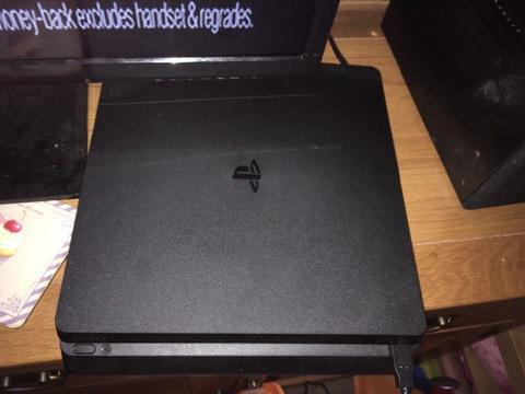 PS4 Console with games & controllers