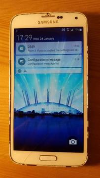 Samsung Galaxy s5 White 16gb UNLOCKED
