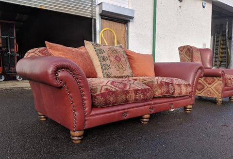 Tetrad Midi and wing chair DELIVERY AVAILALBE