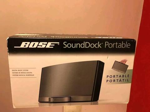 Bose sound dock portable music system