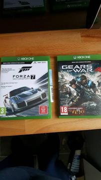 Gears of war 4 and forza motorsport 7