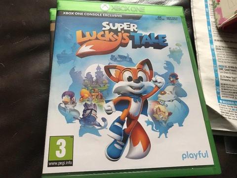 New Xbox one game for sale super lucky tails bargain £17