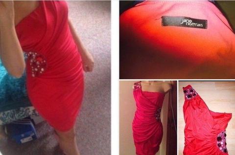 Red dress size 8