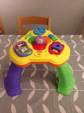 Fisher price activity table