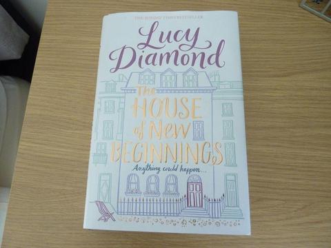 LUCY DIAMOND HARDBACK NOVEL THE HOUSE OF NEW BEGINNINGS