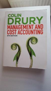 Management and Cost Accounting 9th edn by Drury