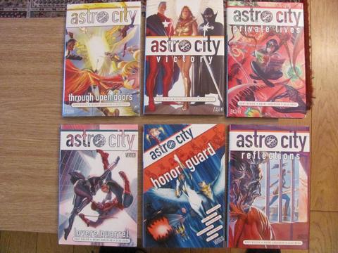 Astro City Hardcovers for sale DC comics Vertigo Vols 9-14 great condition