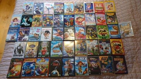 48 assorted DVD's