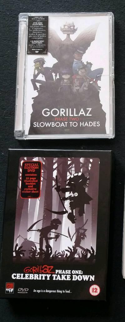 Gorillaz limited edition dvds