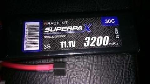 3s lipo Rc battery 3200mah 30c