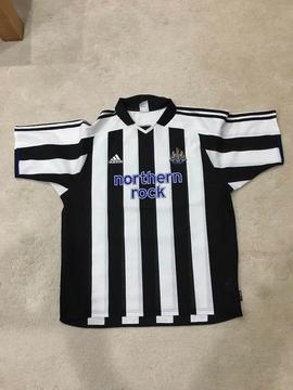 Newcastle United Authentic Shirt with Nr. 9 Shearer