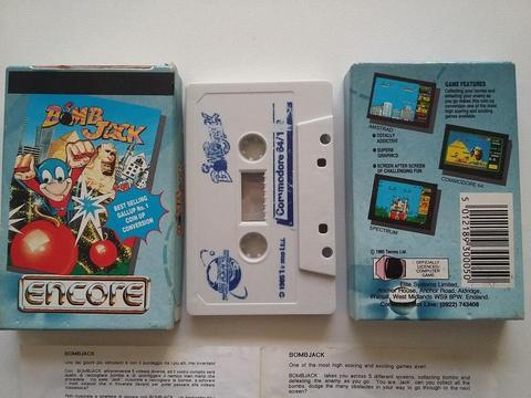 Commodore 64 game, Bomb Jack
