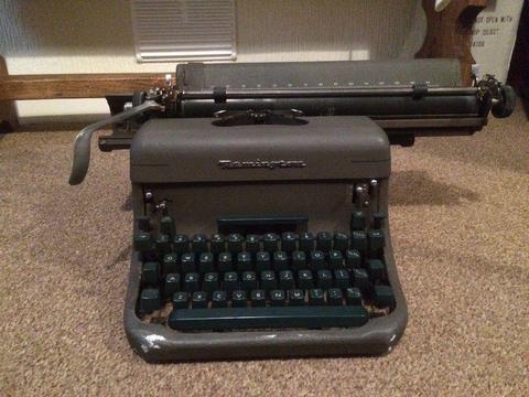 Remington quiet type typewriter