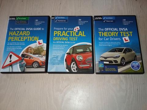 DVSA 3 Discs, Driving, Theory & Practical