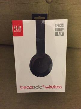 For Sale: Beats Solo 3 Wireless Unopened (Matt Black)